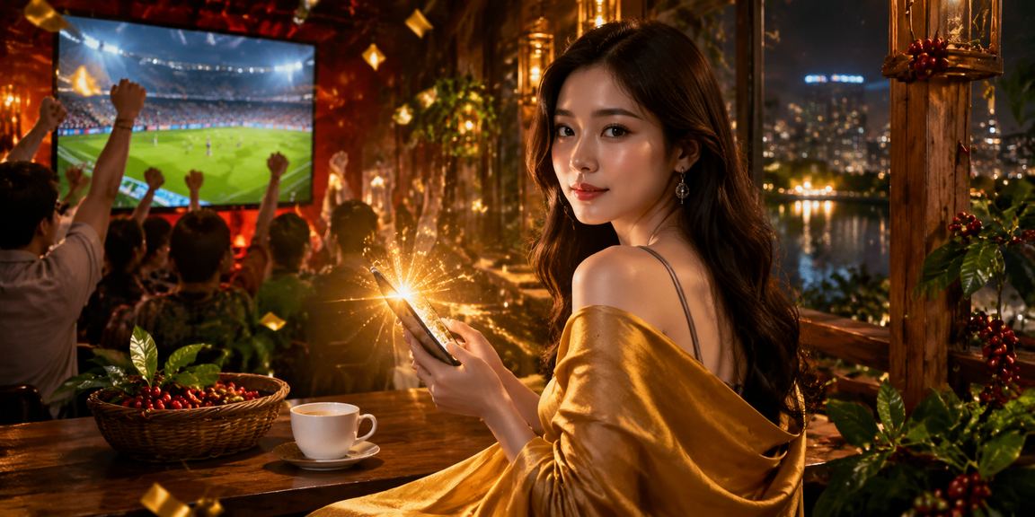 Người dùng đăng ký tài khoản tại Hà Nội với ly cà phê và điện thoại
